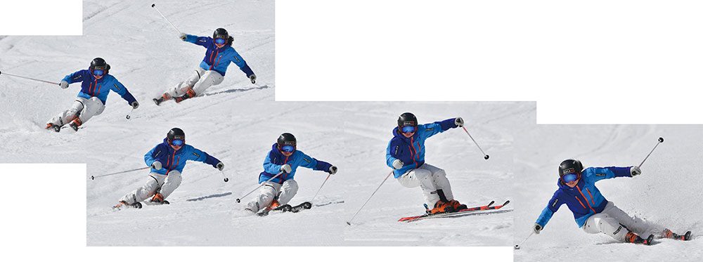 栗山未来のSquat ＆ Touch 大胆かつ繊細な滑りのベース 3 | スキー